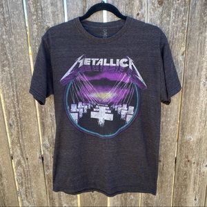 Metalica Heather Gray Tee
